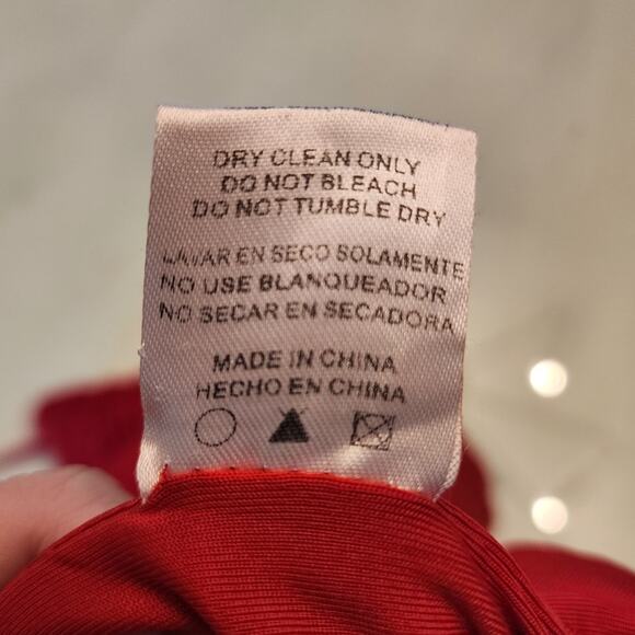 Windsor Women's Mini Dress Cherry Red Valentines Day Event - Picture 9 of 13